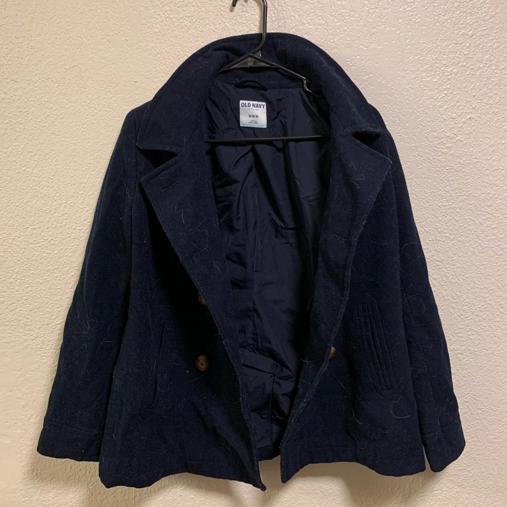 Women’s Navy Pea Coat